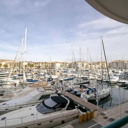 With Balcony And View On The Port Frejus